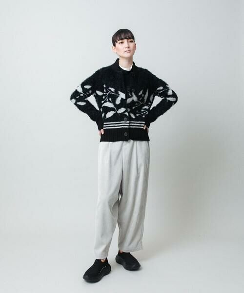 HIROKO KOSHINO / ヒロココシノ カーディガン・ボレロ | ジャガードニットカーディガン/日本製 | 詳細10