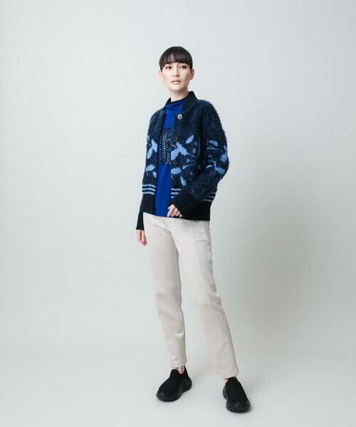 HIROKO KOSHINO / ヒロココシノ カーディガン・ボレロ | ジャガードニットカーディガン/日本製 | 詳細12