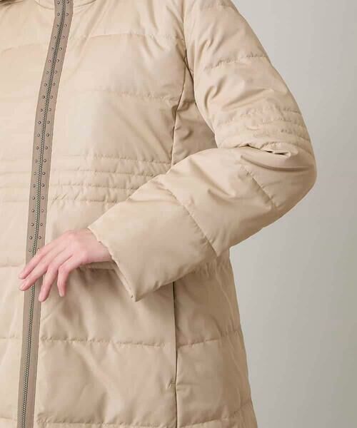 HIROKO KOSHINO / ヒロココシノ ダウンジャケット・ベスト | エコダウンキルティングコート/洗える | 詳細6