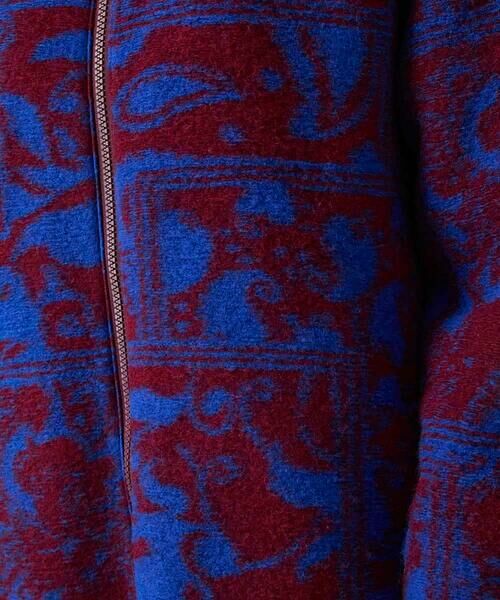 HIROKO KOSHINO / ヒロココシノ その他アウター | 幾何ペイズリージャカードニットコート | 詳細11