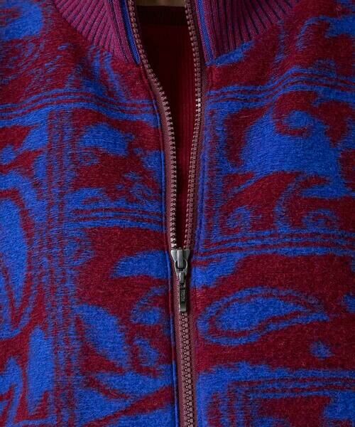 HIROKO KOSHINO / ヒロココシノ その他アウター | 幾何ペイズリージャカードニットコート | 詳細9