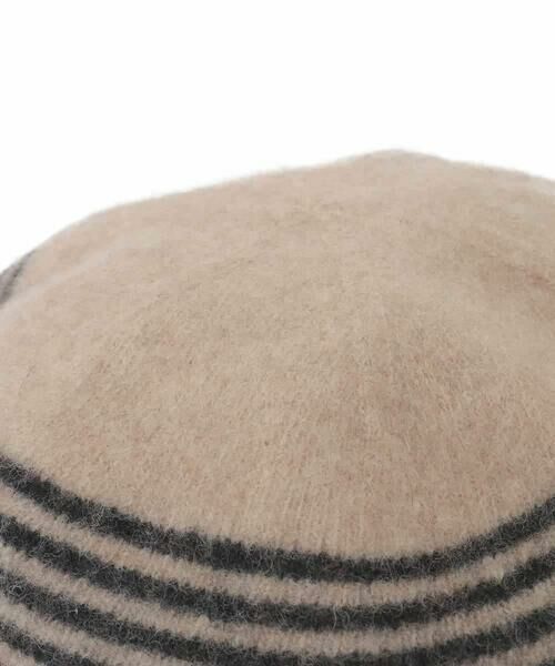 HIROKO KOSHINO / ヒロココシノ キャップ | ボーダーニットベレー | 詳細4