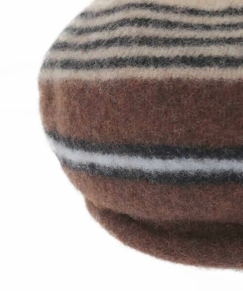 HIROKO KOSHINO / ヒロココシノ キャップ | ボーダーニットベレー | 詳細5