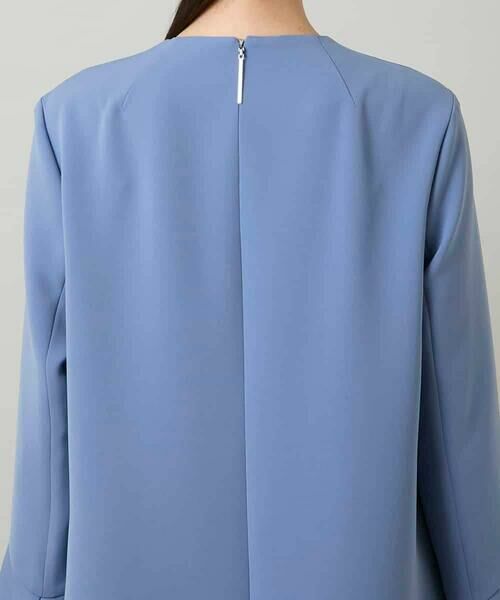 HIROKO KOSHINO / ヒロココシノ ドレス | アシンメトリーカッティングドレス/日本製/洗える | 詳細5