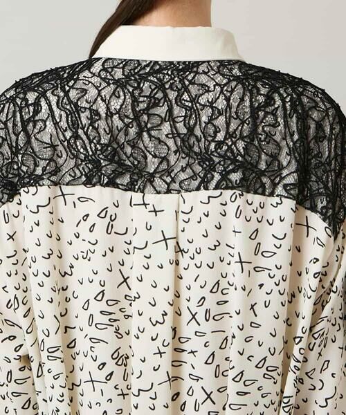 HIROKO KOSHINO / ヒロココシノ ロング・マキシ丈ワンピース | ケープライクシャツワンピース/日本製 | 詳細5