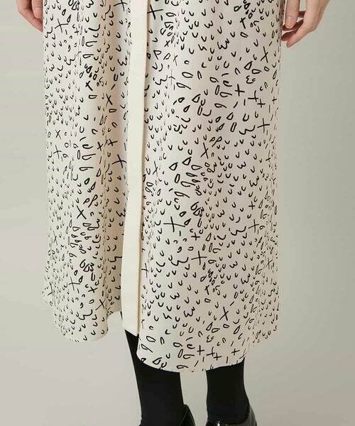 HIROKO KOSHINO / ヒロココシノ ロング・マキシ丈ワンピース | ケープライクシャツワンピース/日本製 | 詳細8