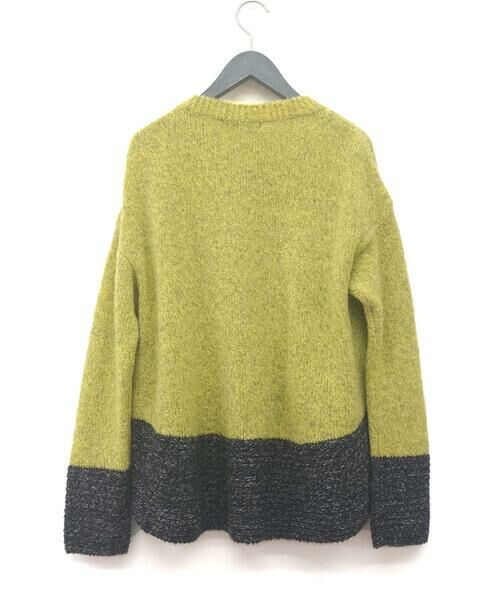 HIROKO KOSHINO / ヒロココシノ ニット・セーター | バイカラーブークレヤーンニット/日本製 | 詳細3