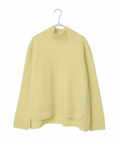 HIROKO KOSHINO / ヒロココシノ ニット・セーター | 幾何ジャカードウールニットプルオーバー/日本製