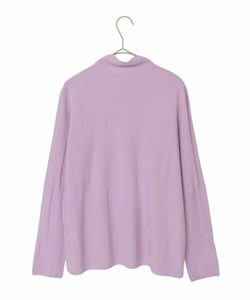 HIROKO KOSHINO / ヒロココシノ ニット・セーター | ホールガーメントタートルネックプルオーバー/日本製 | 詳細1