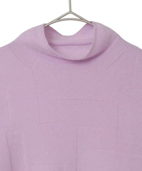 HIROKO KOSHINO / ヒロココシノ ニット・セーター | ホールガーメントタートルネックプルオーバー/日本製 | 詳細2