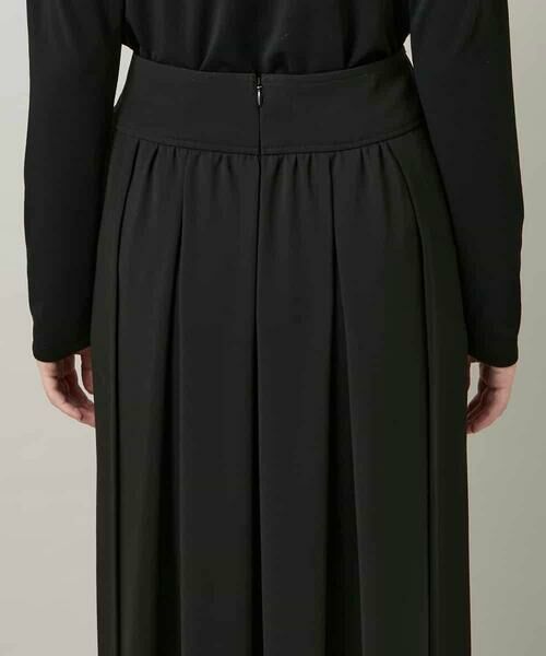 HIROKO KOSHINO / ヒロココシノ ロング・マキシ丈スカート | 異素材コントラストスカート/日本製/洗える | 詳細5
