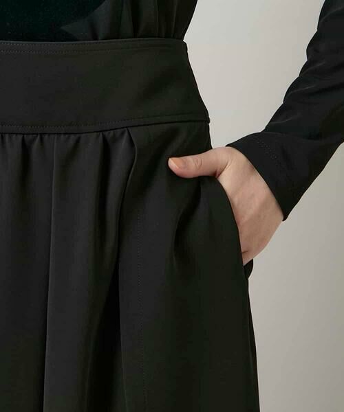 HIROKO KOSHINO / ヒロココシノ ロング・マキシ丈スカート | 異素材コントラストスカート/日本製/洗える | 詳細6