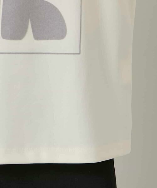 HIROKO KOSHINO / ヒロココシノ カットソー | フロッキーロゴジャージープルオーバー/日本製/洗える | 詳細7