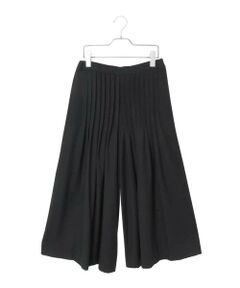 HIROKO KOSHINO / ヒロココシノ その他パンツ | ピンタックフレアキュロットパンツ