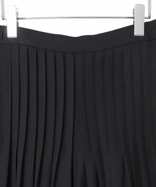 HIROKO KOSHINO / ヒロココシノ その他パンツ | ピンタックフレアキュロットパンツ | 詳細3
