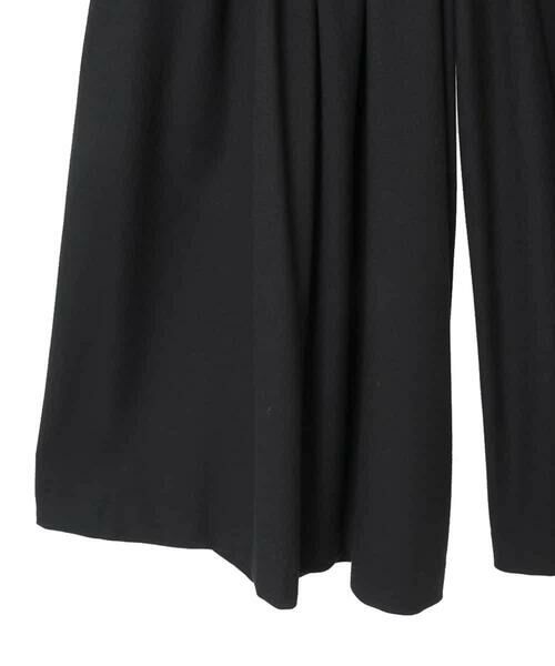 HIROKO KOSHINO / ヒロココシノ その他パンツ | ピンタックフレアキュロットパンツ | 詳細4