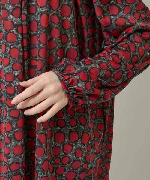 HIROKO KOSHINO / ヒロココシノ シャツ・ブラウス | ハイネックギャザーブラウス/日本製/洗える | 詳細7