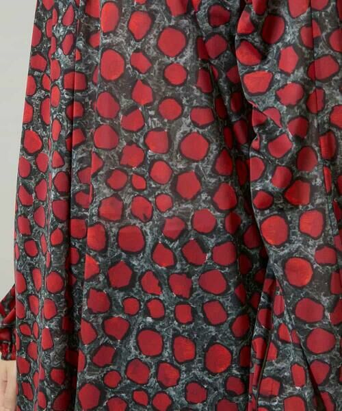 HIROKO KOSHINO / ヒロココシノ シャツ・ブラウス | ハイネックギャザーブラウス/日本製/洗える | 詳細9