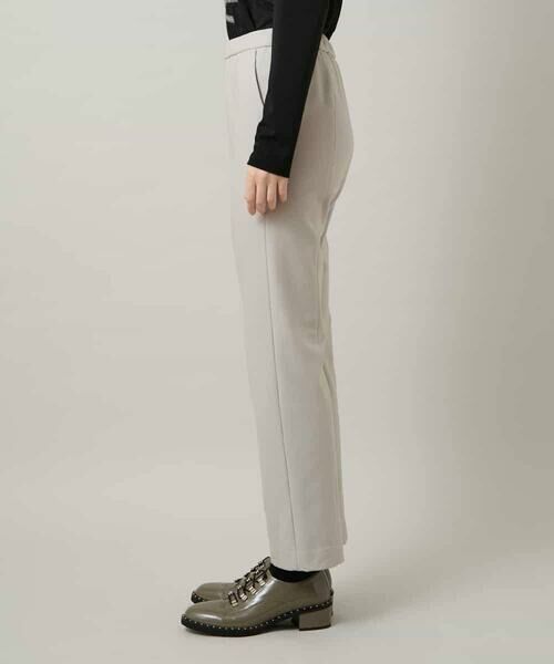 HIROKO KOSHINO / ヒロココシノ チノ・ワークパンツ | ピンタックテーパードパンツ/日本製 | 詳細2