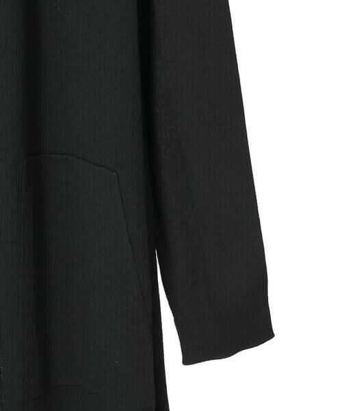 HIROKO KOSHINO / ヒロココシノ カーディガン・ボレロ | 美シルエットロングニットカーディガン | 詳細3