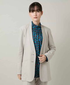 HIROKO KOSHINO / ヒロココシノ テーラードジャケット | ショールカラーテーラードジャケット/日本製