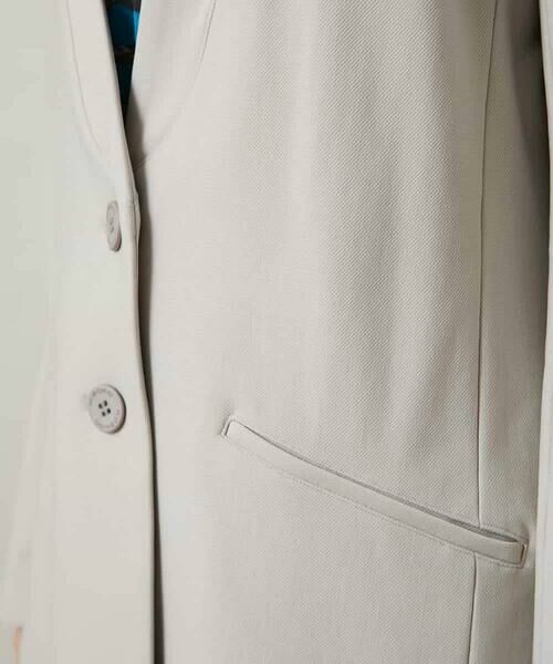 HIROKO KOSHINO / ヒロココシノ テーラードジャケット | ショールカラーテーラードジャケット/日本製 | 詳細11
