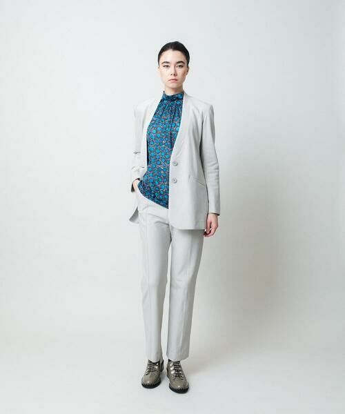 HIROKO KOSHINO / ヒロココシノ テーラードジャケット | ショールカラーテーラードジャケット/日本製 | 詳細15