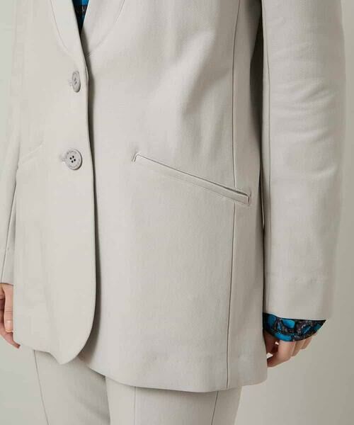 HIROKO KOSHINO / ヒロココシノ テーラードジャケット | ショールカラーテーラードジャケット/日本製 | 詳細8