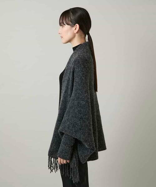 HIROKO KOSHINO / ヒロココシノ マフラー・ショール・スヌード・ストール | フリンジニットストール | 詳細5