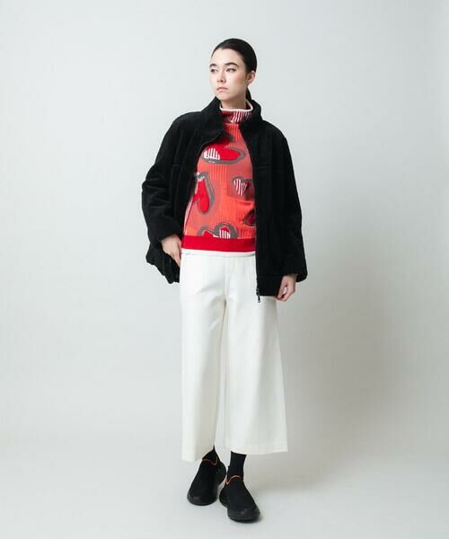 HIROKO KOSHINO / ヒロココシノ ニット・セーター | ハートモチーフジャカードニットプルオーバー /日本製/洗える | 詳細11