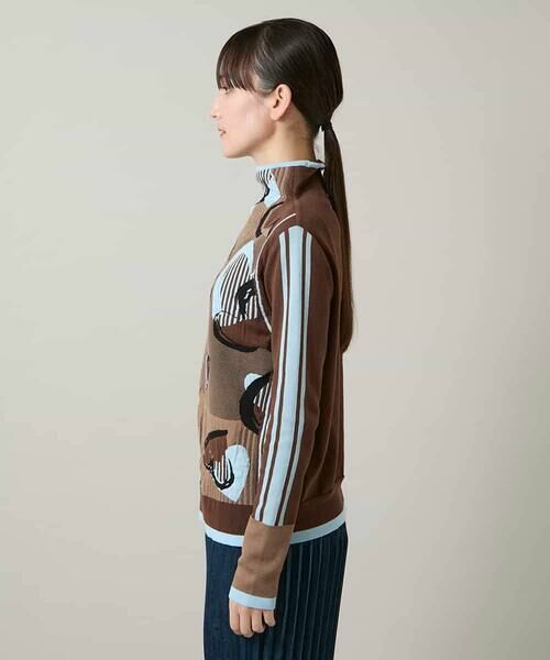 HIROKO KOSHINO / ヒロココシノ ニット・セーター | ハートモチーフジャカードニットプルオーバー /日本製/洗える | 詳細2