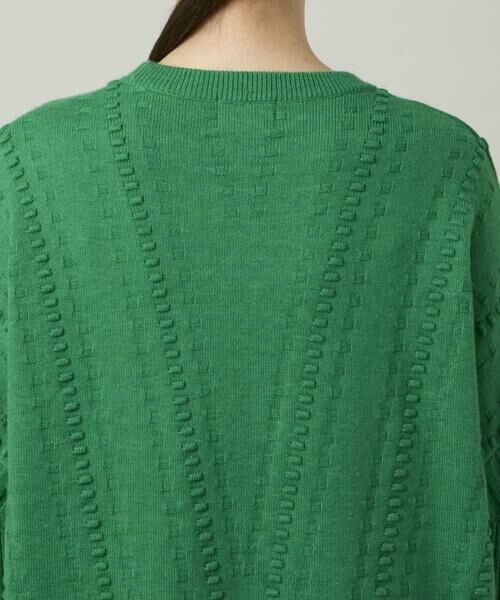 HIROKO KOSHINO / ヒロココシノ ニット・セーター | ジャカードニットデザインプルオーバー /洗える | 詳細5