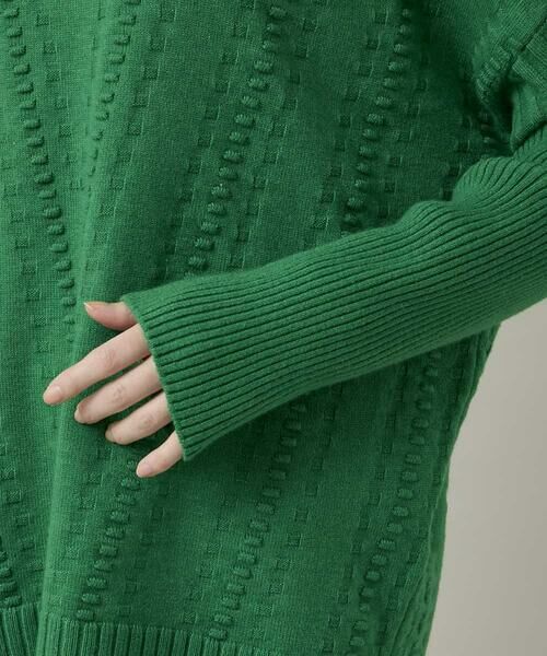 HIROKO KOSHINO / ヒロココシノ ニット・セーター | ジャカードニットデザインプルオーバー /洗える | 詳細6