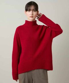 HIROKO KOSHINO / ヒロココシノ ニット・セーター | ホールガーメントハイネックニットプルオーバー /日本製
