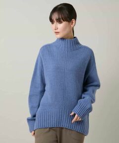 HIROKO KOSHINO / ヒロココシノ ニット・セーター | ホールガーメントハイネックニットプルオーバー /日本製