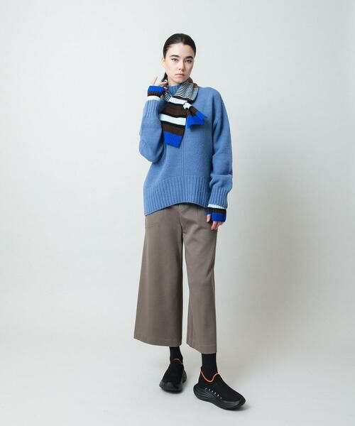 HIROKO KOSHINO / ヒロココシノ ニット・セーター | ホールガーメントハイネックニットプルオーバー /日本製 | 詳細10