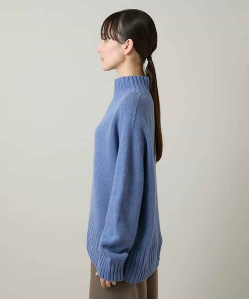 HIROKO KOSHINO / ヒロココシノ ニット・セーター | ホールガーメントハイネックニットプルオーバー /日本製 | 詳細2
