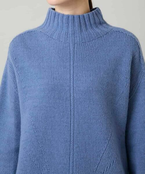 HIROKO KOSHINO / ヒロココシノ ニット・セーター | ホールガーメントハイネックニットプルオーバー /日本製 | 詳細4