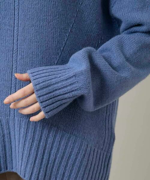 HIROKO KOSHINO / ヒロココシノ ニット・セーター | ホールガーメントハイネックニットプルオーバー /日本製 | 詳細6