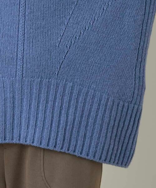 HIROKO KOSHINO / ヒロココシノ ニット・セーター | ホールガーメントハイネックニットプルオーバー /日本製 | 詳細7