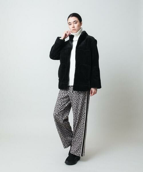 HIROKO KOSHINO / ヒロココシノ ダウンジャケット・ベスト | スタンドカラーボアブルゾン | 詳細14