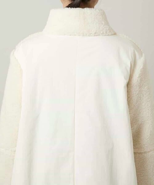 HIROKO KOSHINO / ヒロココシノ ダウンジャケット・ベスト | スタンドカラーボアブルゾン | 詳細6