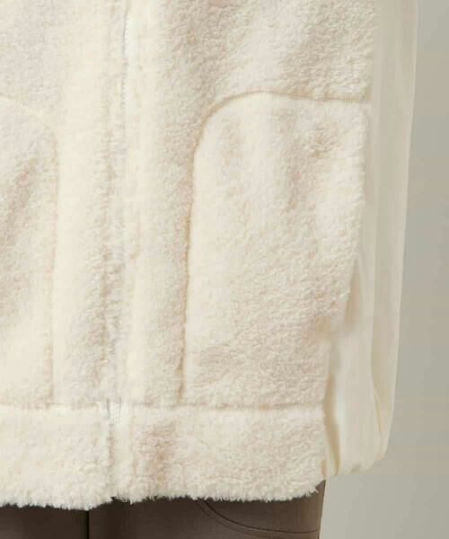 HIROKO KOSHINO / ヒロココシノ ダウンジャケット・ベスト | スタンドカラーボアブルゾン | 詳細9