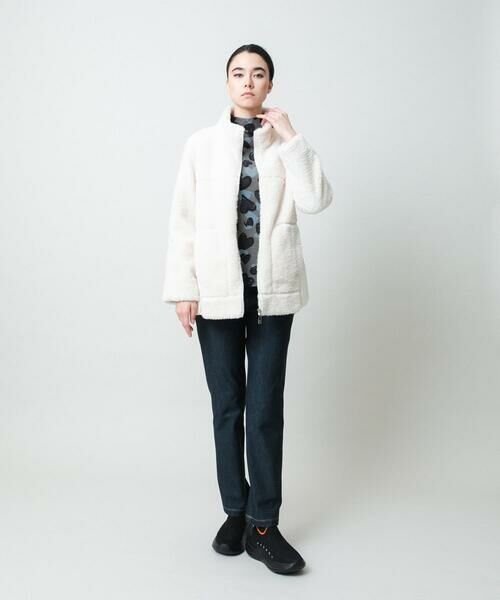 HIROKO KOSHINO / ヒロココシノ カットソー | ハートアニマル柄ボーダーデザインプルオーバー /洗える | 詳細10