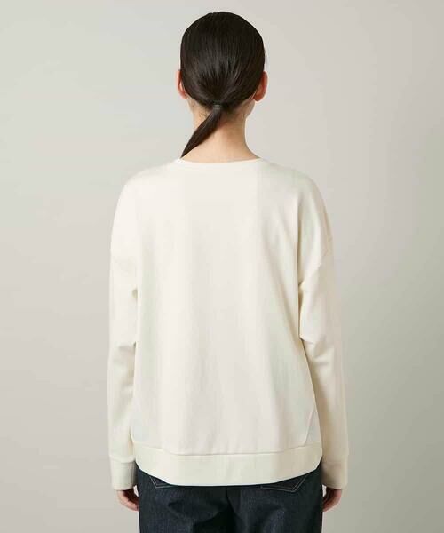 HIROKO KOSHINO / ヒロココシノ カットソー | ハートモチーフドッキングデザインプルオーバー /日本製/洗える | 詳細3