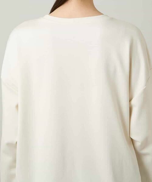 HIROKO KOSHINO / ヒロココシノ カットソー | ハートモチーフドッキングデザインプルオーバー /日本製/洗える | 詳細5