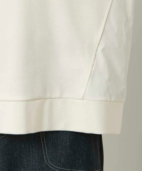 HIROKO KOSHINO / ヒロココシノ カットソー | ハートモチーフドッキングデザインプルオーバー /日本製/洗える | 詳細7