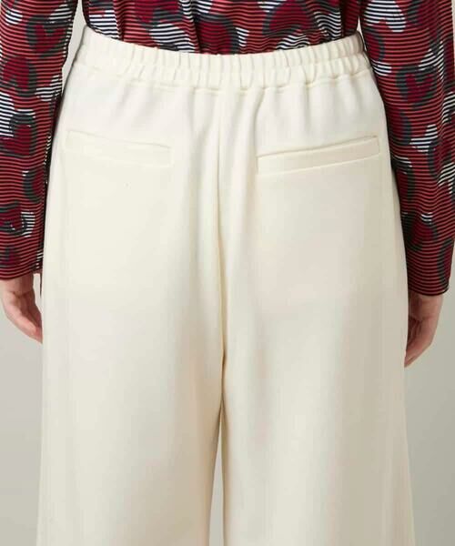 HIROKO KOSHINO / ヒロココシノ その他パンツ | ポンチイージーワイドパンツ/洗える | 詳細5