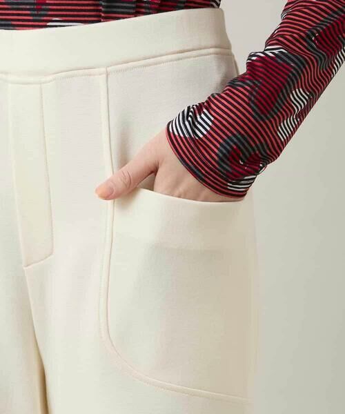 HIROKO KOSHINO / ヒロココシノ その他パンツ | ポンチイージーワイドパンツ/洗える | 詳細7