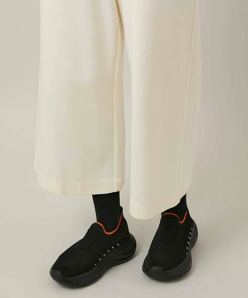 HIROKO KOSHINO / ヒロココシノ その他パンツ | ポンチイージーワイドパンツ/洗える | 詳細8